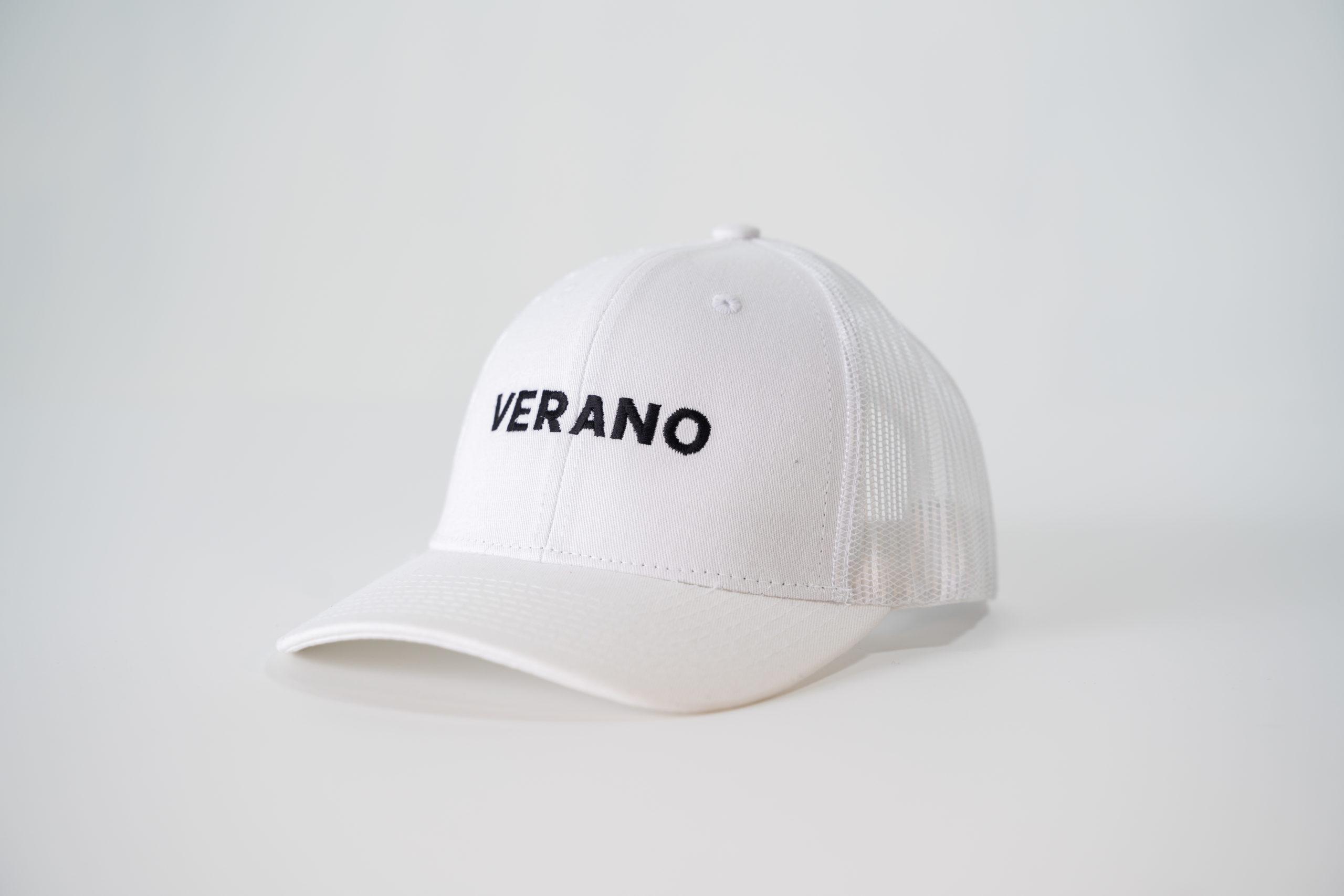 Verano Cannabis Hat - White on White