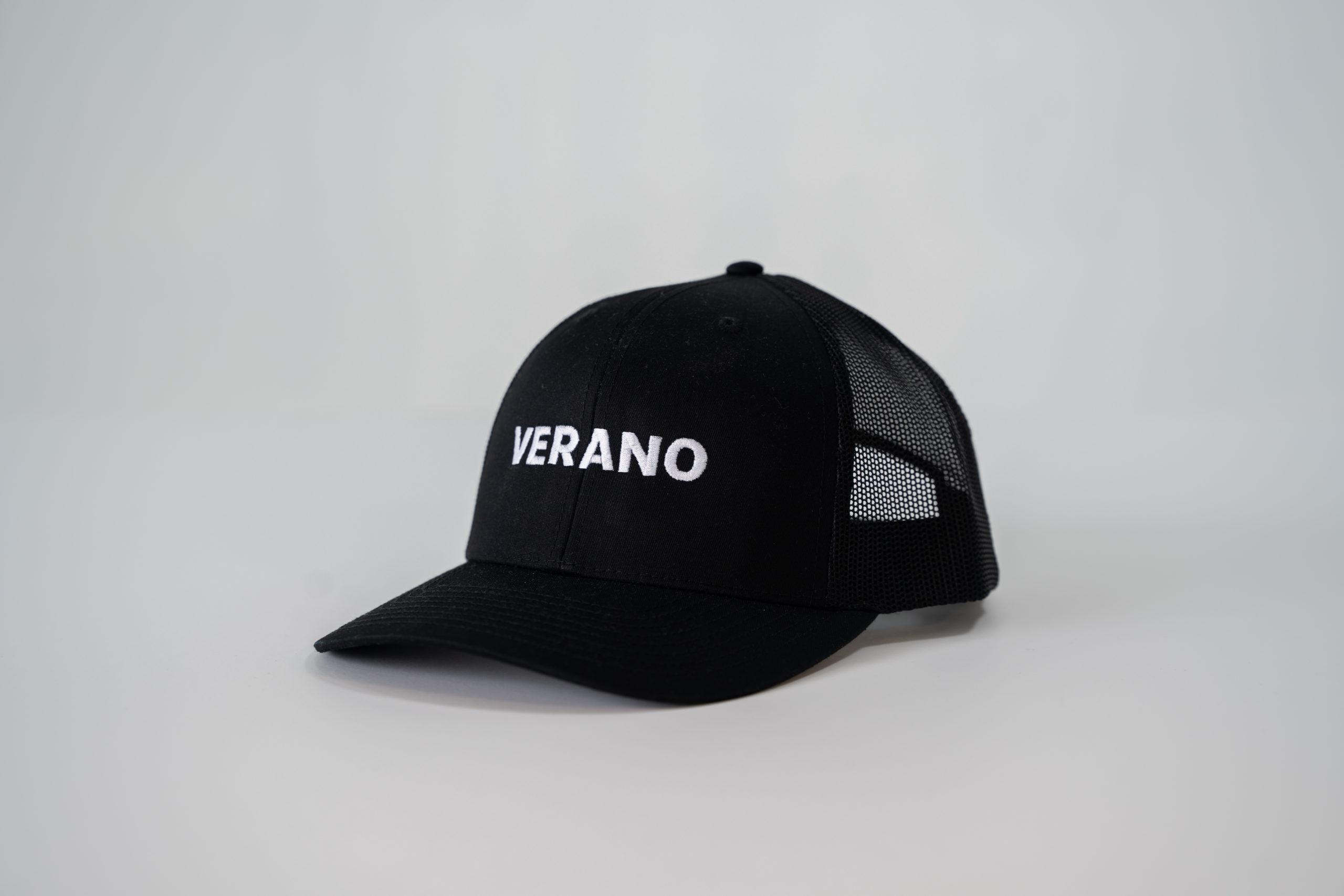 Verano Cannabis Hat - Black on Black