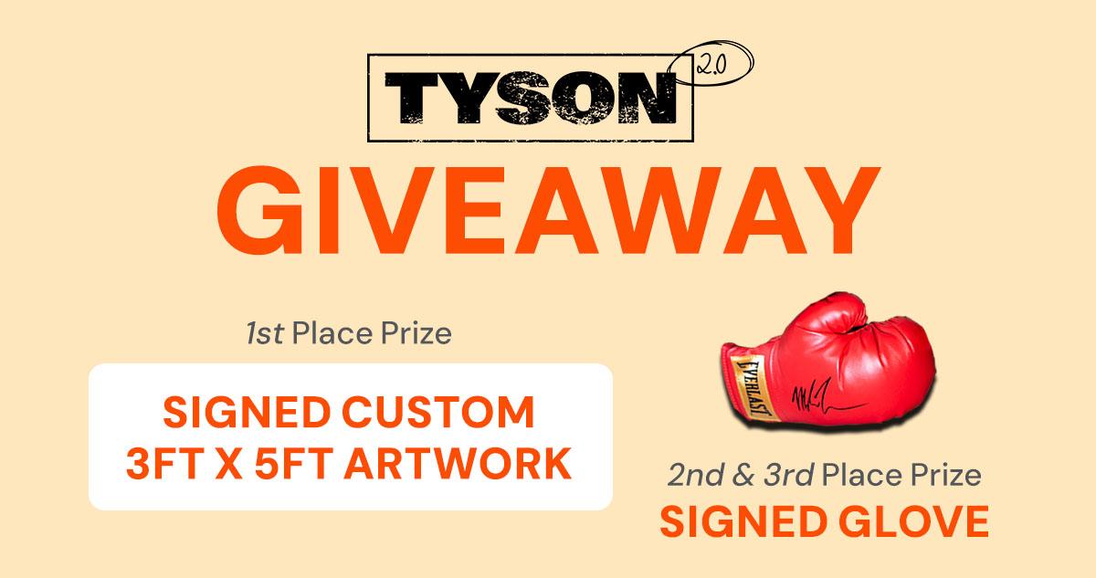 Win a Signed Mike Tyson Glove