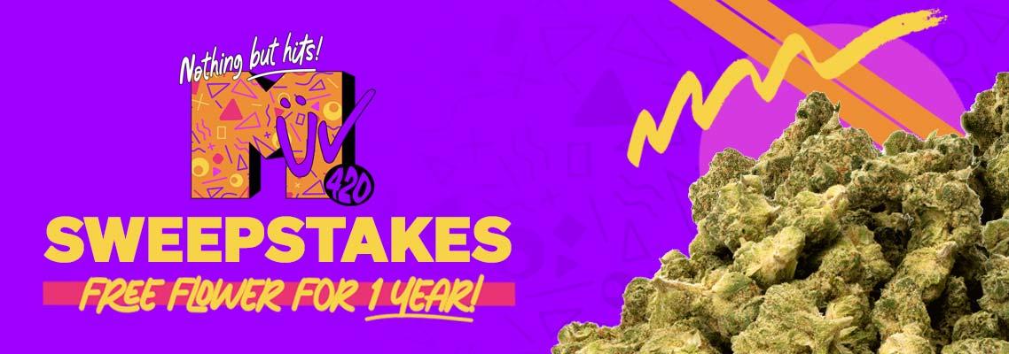 Win 1 Year of Free Weed