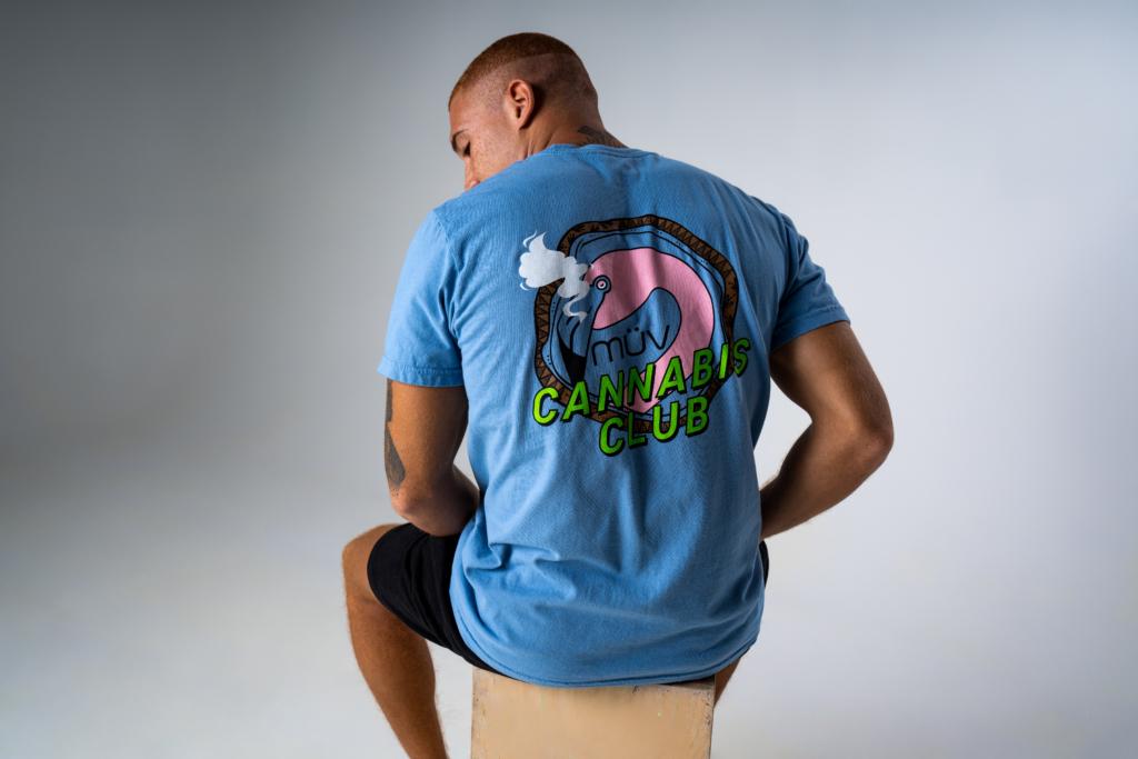 MÜV Cannabis Club Flamingo Tee