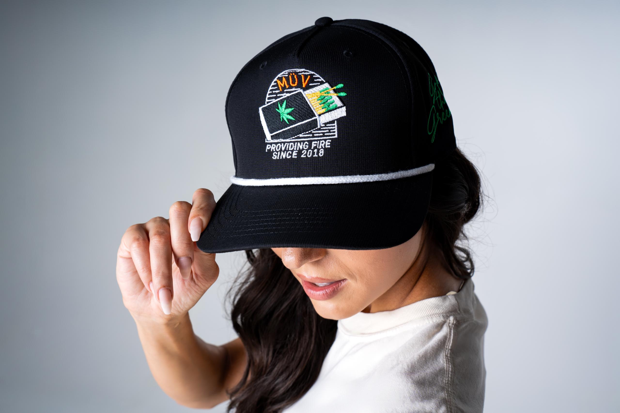 Providing Fire Cannabis Rope Hat