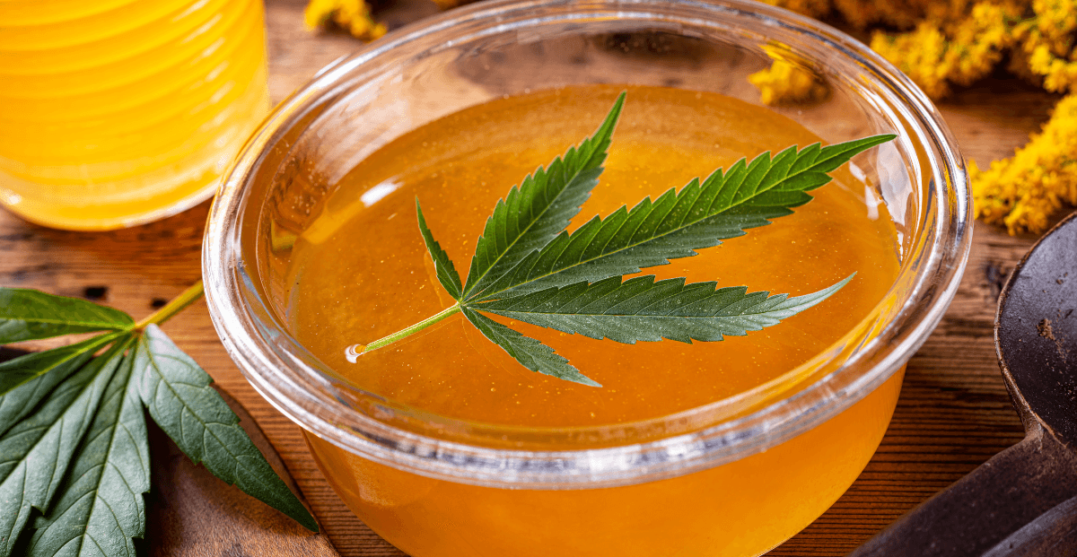 Gluten-free cannabis-infused honey