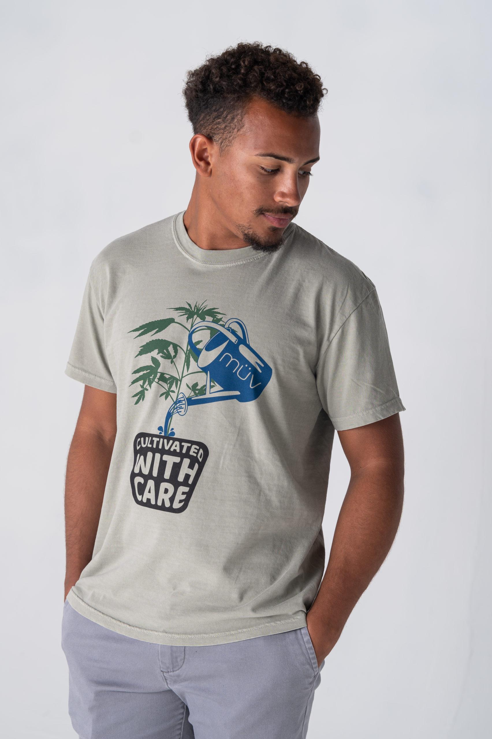 Cultivated with Care Cannabis Tee