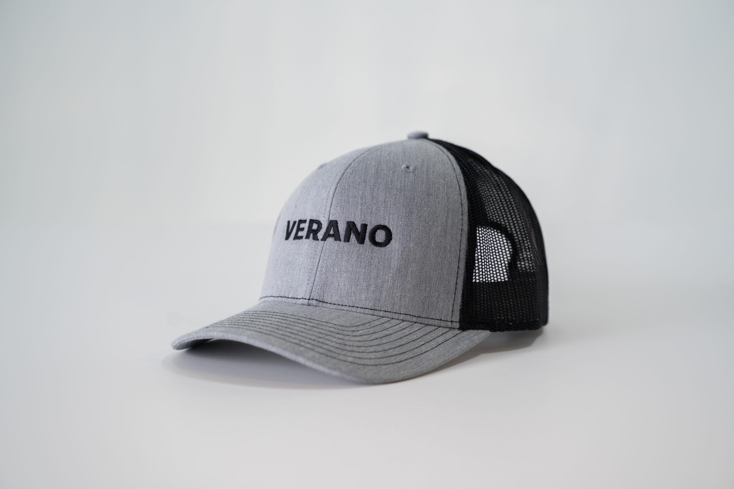 Verano Cannabis Hat - Gray and Black