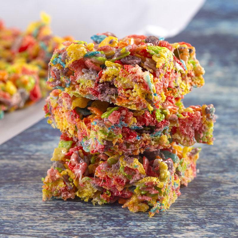 Fruity Pebble Cereal Bars