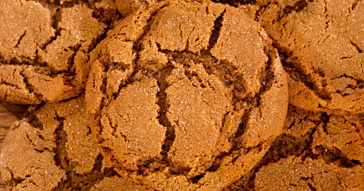 Ginger Molasses Cannabis-infused Cookies