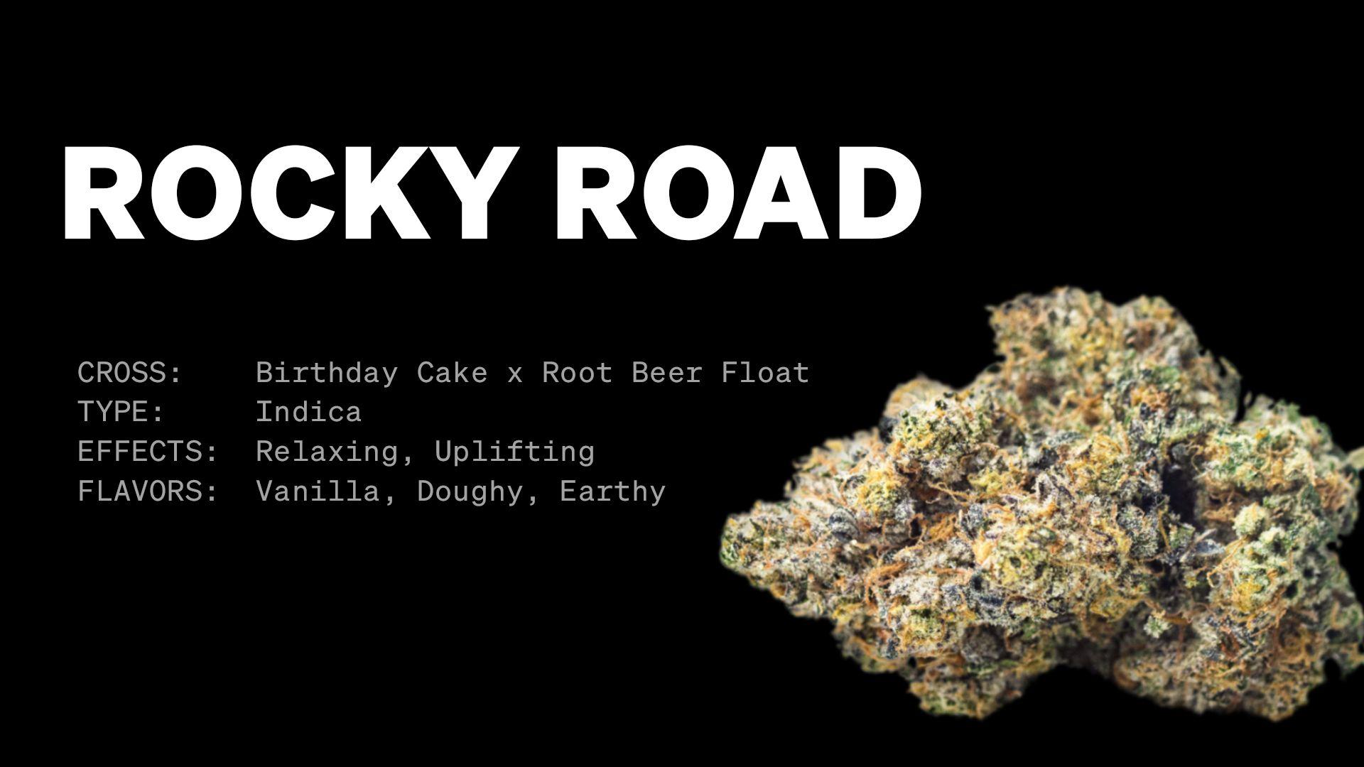 Rocky Road Cannabis Strain Details  