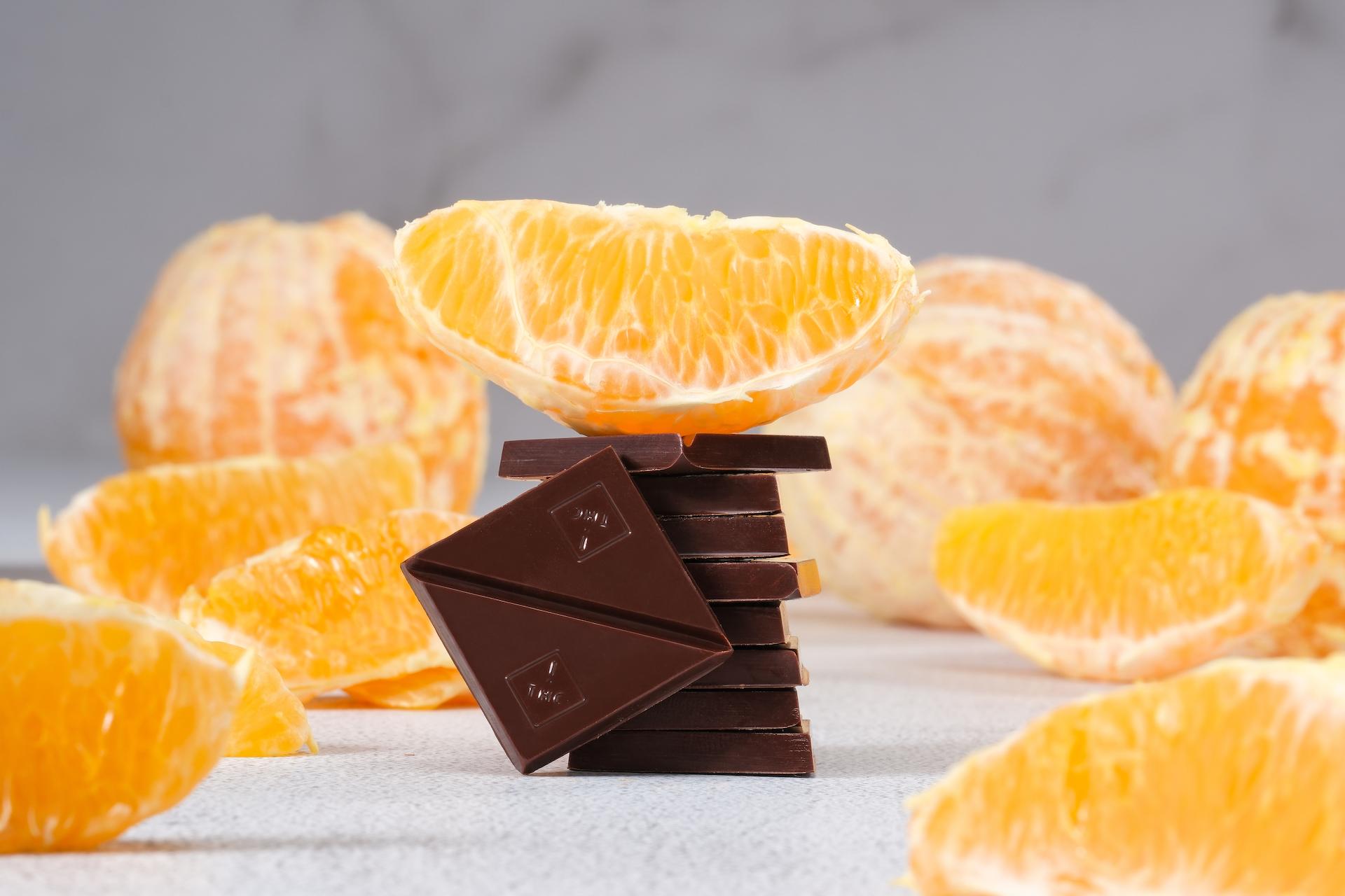 Orange Dark Chocolate Edibles